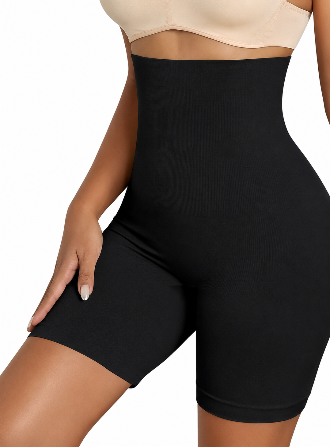 SLIMMY - Short gainant taille haute - Effet ventre plat sans coutures