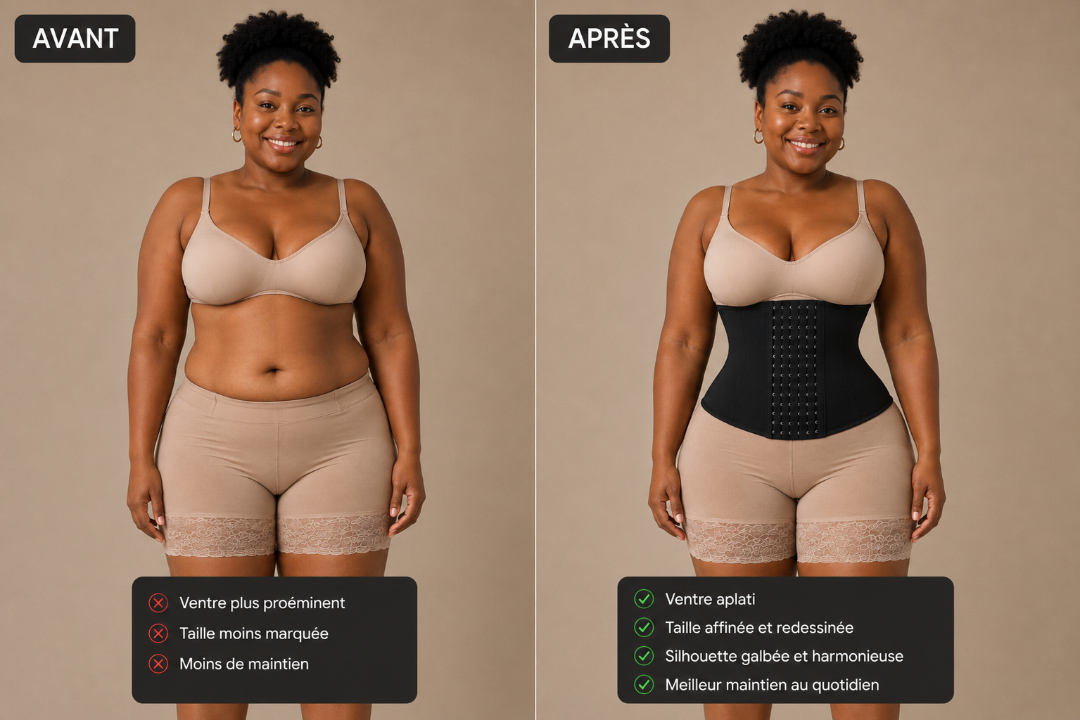 SLIMMY - Ceinture sculptante - Maintien ferme et confort invisible